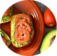 Tomato Avocado Sandwich
